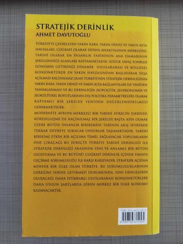STRATEJİK DERİNLİK - TÜRKİYE NİN ULUSLARARASI KONUMU
