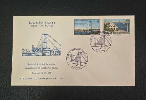 1973 BOĞAZİÇİ KÖPRÜSÜ - FDC