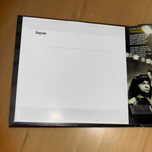 Objektif “Künye” 2000 Promo Digipack CD