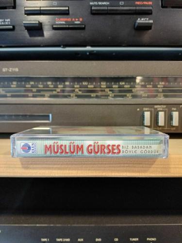 MÜSLÜM GÜRSES BİZ BABADAN BÖYLE GÖRDÜK SIFIR JELATİNDE KASET