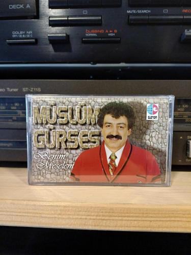 MÜSLÜM GÜRSES BENİM MESELEM SIFIR JELATİNDE KASET