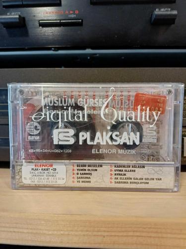 MÜSLÜM GÜRSES BENİM MESELEM SIFIR JELATİNDE KASET