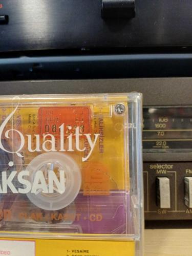 MÜSLÜM GÜRSES TALİHSİZLER SIFIR JELATİNDE KASET