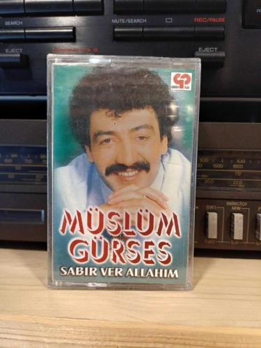 MÜSLÜM GÜRSES SABIR VER ALLAHIM - SIFIR JELATİNDE KASETE