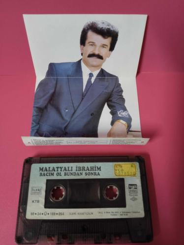 MALATYALI İBRAHİM *  BACIM OL BUNDAN SONRA /   İleri kasetcilik 1990 kağıt baskı / kartonet yeni kaset yüzeyi biraz yıpranık ilğili fotorafa bakınız