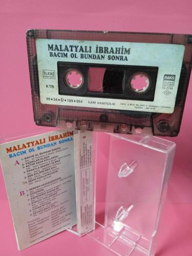 MALATYALI İBRAHİM *  BACIM OL BUNDAN SONRA /   İleri kasetcilik 1990 kağıt baskı / kartonet yeni kaset yüzeyi biraz yıpranık ilğili fotorafa bakınız