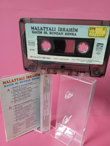 MALATYALI İBRAHİM *  BACIM OL BUNDAN SONRA /   İleri kasetcilik 1990 kağıt baskı / kartonet yeni kaset yüzeyi biraz yıpranık ilğili fotorafa bakınız