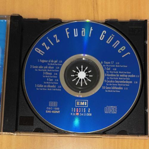 Aziz Fuat Güner “Yağmur Ol da Gel” 1999 CD (Nilüfer, MFÖ, Mazhar Fuat Özkan)