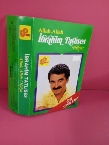 İBRAHİM TATLISES* ALLAH ALLAH  HÜLYA  / kaset göruldüğü gbi  fotoğrafları inceleyiniz