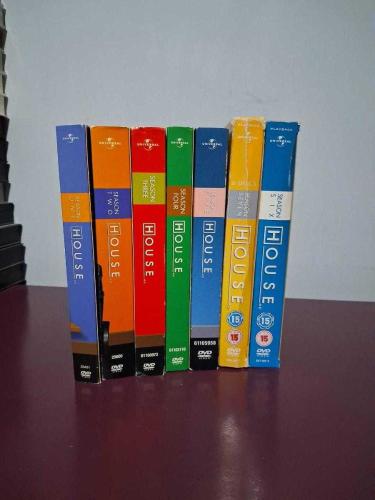 Dvd Film House Sezon 1 2 3 4 5 6 7 Toplam 35 Dvd İlk 5 Sezon Kitap Gibi Digipack Orijinal - Çiziksiz Amerika Avrupa Basksı İngilizce Türkçe Yok Koleksiyon Arşiv Nadir Hergün Yeni Ürün