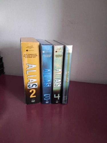 Dvd Film Alias Sezon 2 3 4 5 Toplam 22 DvD Full Şeffaf Kutulu Orijinal - Çiziksiz Amerika Baskısı İngilizce Türkçe Yok Koleksiyonluk Nadir Arşiv Hergün Yeni Ürün