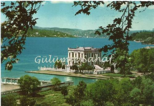 İstanbul - Küçüksu Kasrı ve Boğaziçi / Tuna Kartpostal
