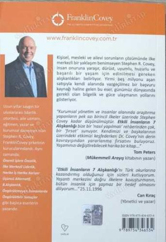 ETKİLİ İNSANLARIN 7 ALIŞKANLIĞI