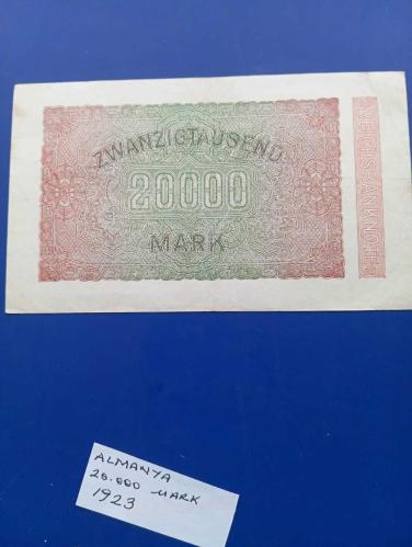 ALMANYA 20.000 MARK 1923