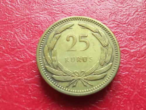 25 KURUŞ 1956 - TERS