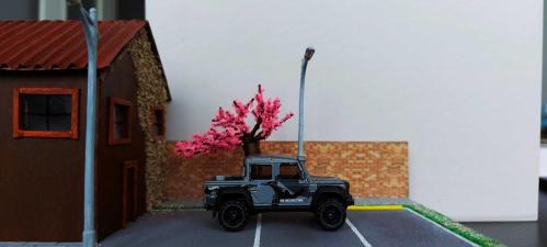 Hot Wheels '15 Land Rover Defender Double Cab ( Gri )