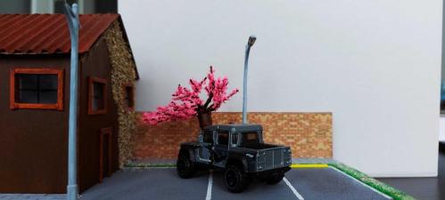 Hot Wheels '15 Land Rover Defender Double Cab ( Gri )