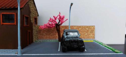 Hot Wheels '15 Land Rover Defender Double Cab ( Gri )