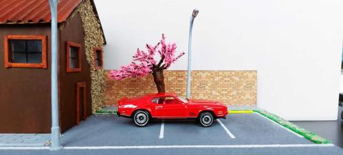 Hot Wheels '71 Ford Mustang Mach 1 ( 007 James Bond ) ( Kırmızı )