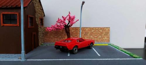 Hot Wheels '71 Ford Mustang Mach 1 ( 007 James Bond ) ( Kırmızı )