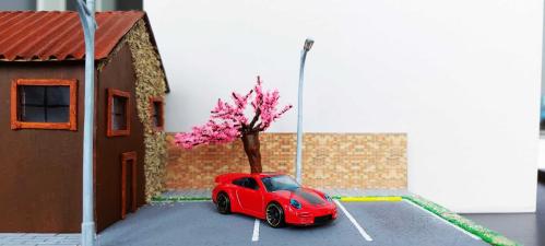 Hot Wheels Porsche 911 GT2 ( Kırmızı )