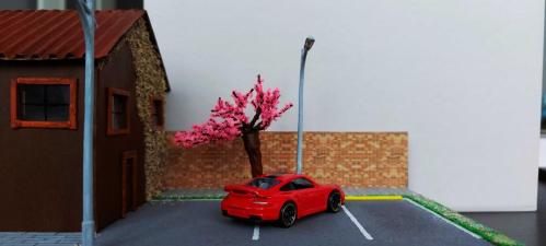 Hot Wheels Porsche 911 GT2 ( Kırmızı )