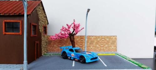 Hot Wheels SRT Viper GTS-R ( Mavi )