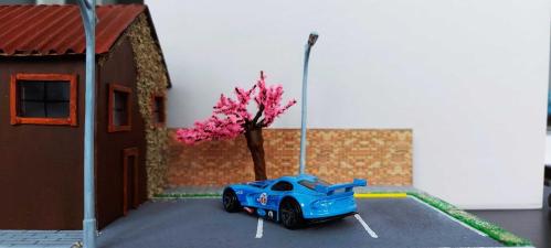Hot Wheels SRT Viper GTS-R ( Mavi )