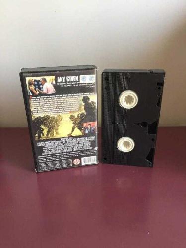 Vhs Kaset Any Given Sunday Orijinal 1999 Al Pacino Cameron Diaz