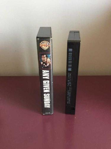 Vhs Kaset Any Given Sunday Orijinal 1999 Al Pacino Cameron Diaz