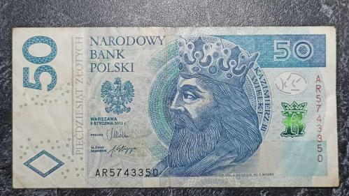 Polonya 50 Zloty 2012