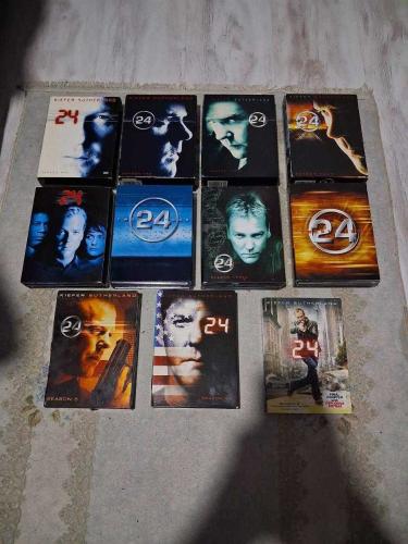 Dvd Film 24 Dizi Sezon 1 2 3 4 5 6 8 Toplam 47 Dvd ilk 4 Sezon Kitap Gibi Digipack Orijinal - Çiziksiz Amerika Baskısı İngilizce Koleksiyon Nadir Arşiv Hergün Yeni ürün