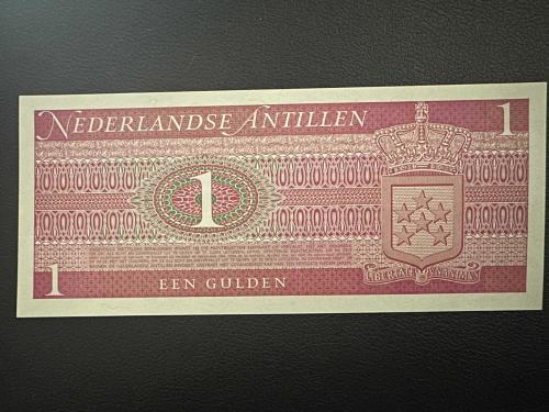 Hollanda Antilleri 1 Gulden 1970. Çil