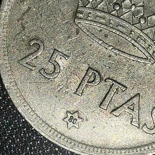 İSPANYA   1975/80     25   PESETA