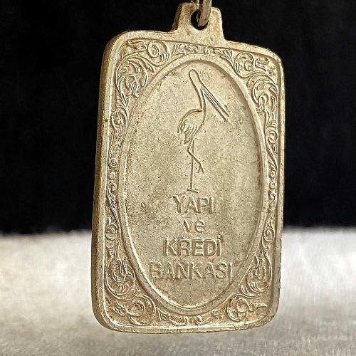 1970 Yapı Kredi Bankası Anahtarlık