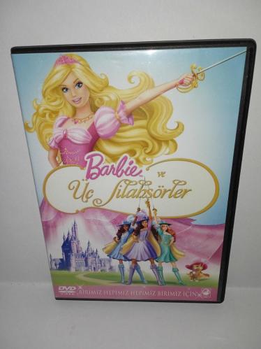 Dvd Barbie ve üç silahşörler Barbie and the three musketeers. Orijinal. Türkçe dublaj. Çalışmasını etkilemeyen çizikler var, sorunsuz çalışıyor. Koleksiyonluk