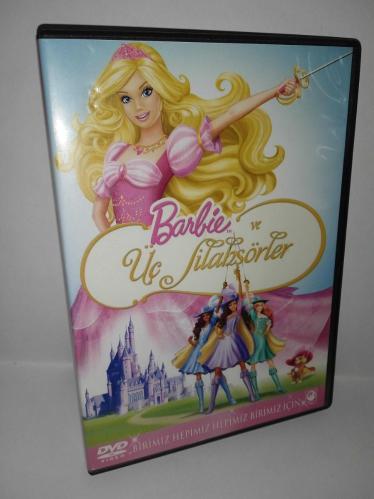 Dvd Barbie ve üç silahşörler Barbie and the three musketeers. Orijinal. Türkçe dublaj. Çalışmasını etkilemeyen çizikler var, sorunsuz çalışıyor. Koleksiyonluk