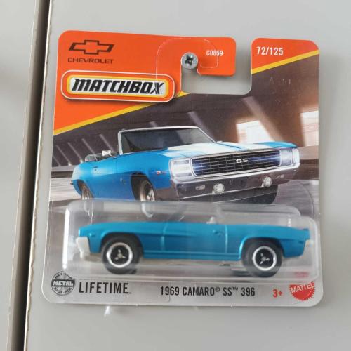 MATCHBOX  1969 CAMARO SS 396