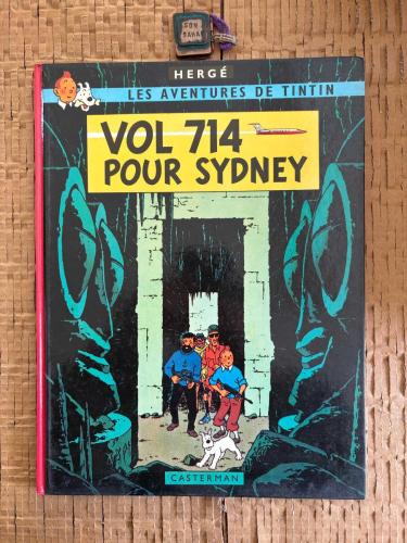 Les Aventures TINTIN: Vol 714 Pour Sydney / Ciltli - Hardcover