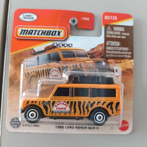 MATCHBOX  1966 LAND ROVER GEN II