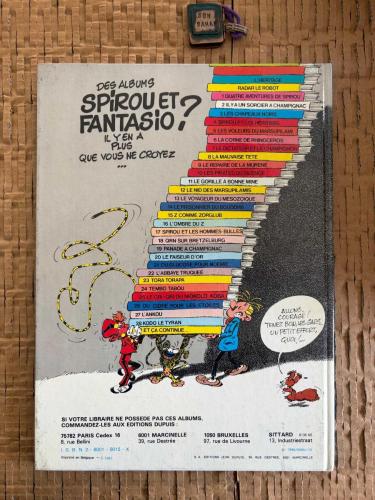 Le Voyageur du Mésozoique - Franquin