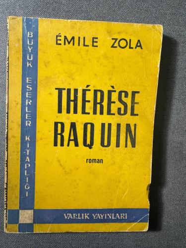 THERESE RAQUIN - ROMAN