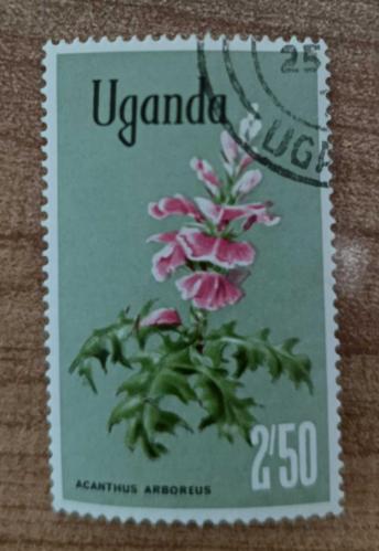 Uganda _ damgalı pul