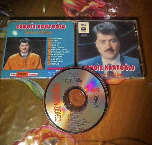 Alman baskı Cengiz Kurtoğlu Sensiz kutladım cd
