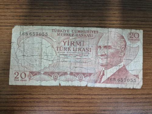 E5 Emisyon Grubu 20 Türk Lirası