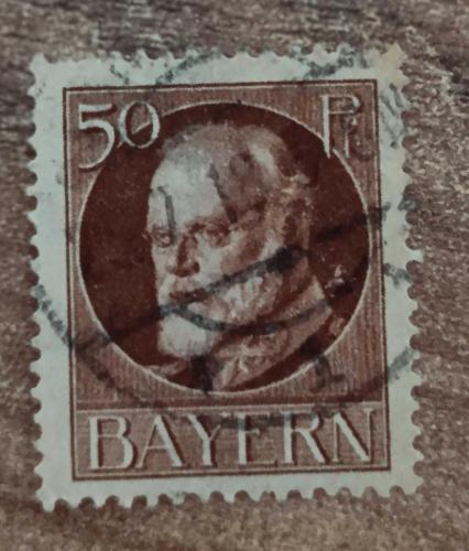 Almanya Bayern 1914 - damgalı