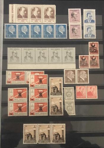 LOT.8 » CUMHURİYET DÖNEMİ VE ATATÜRK PULLARI