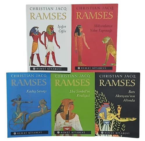 RAMSES Serisi / 5 Cilt Takım ( Işığın Oğlu, Milyonlarca Yılın Tapınağı, Kadeş Savaşı, Ebu Simbel'in Kraliçesi, Batı Akasyası'nın Altında)