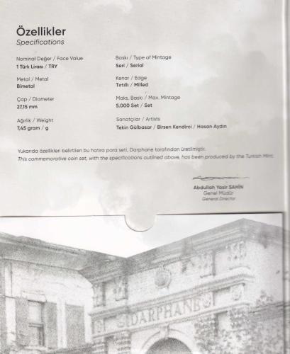Koleksiyon Ürünü Osmanlı Padişahları Serisi 1-9 orijinal portföyünde