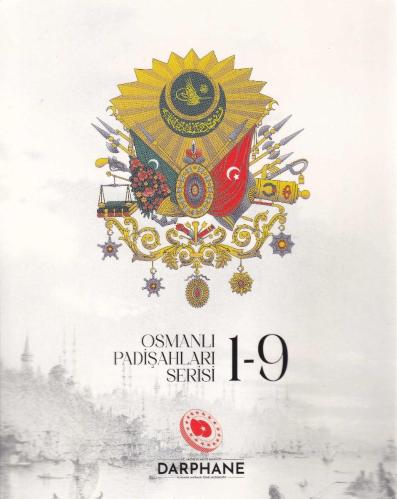 Koleksiyon Ürünü Osmanlı Padişahları Serisi 1-9 orijinal portföyünde